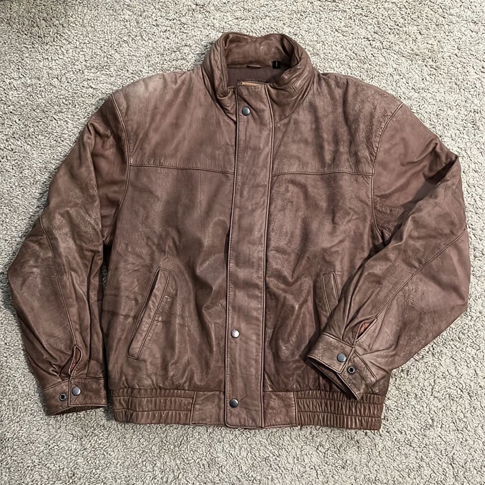 Savile Row Leather Jacket